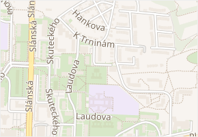 Brunnerova v obci Praha - mapa ulice