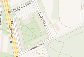 Bukolská v obci Praha - mapa ulice