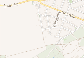 Buližníková v obci Praha - mapa ulice
