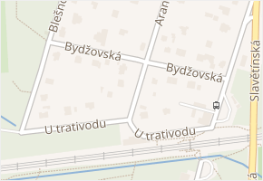 Bydžovská v obci Praha - mapa ulice