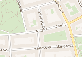 Čerchovská v obci Praha - mapa ulice