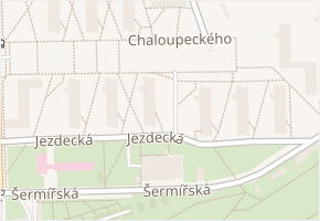Chaloupeckého v obci Praha - mapa ulice