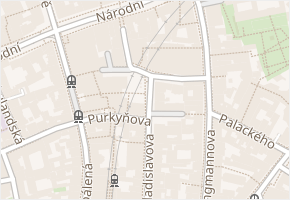 Charvátova v obci Praha - mapa ulice