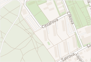 Cihlářova v obci Praha - mapa ulice