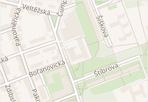 Čumpelíkova v obci Praha - mapa ulice