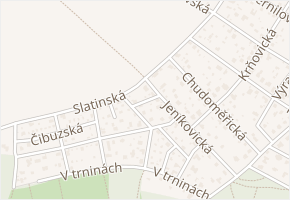 Divecká v obci Praha - mapa ulice