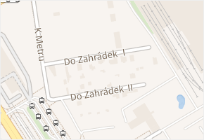 Do zahrádek I v obci Praha - mapa ulice