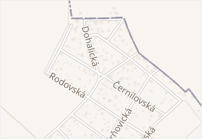 Dohalická v obci Praha - mapa ulice