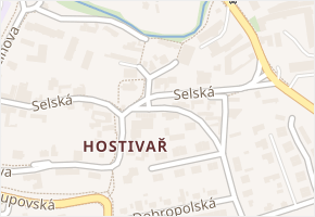 Domkářská v obci Praha - mapa ulice