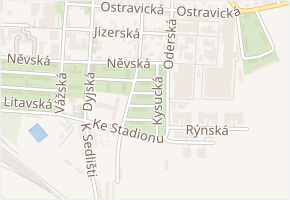 Doubravská v obci Praha - mapa ulice