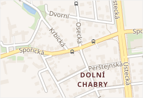 Dvořákova v obci Praha - mapa ulice