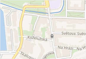 Elsnicovo náměstí v obci Praha - mapa ulice