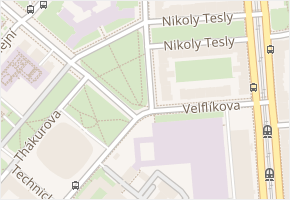 Flemingovo náměstí v obci Praha - mapa ulice