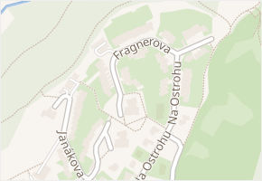 Fragnerova v obci Praha - mapa ulice