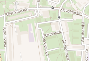 Frýdecká v obci Praha - mapa ulice