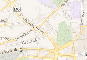 Gabrielská v obci Praha - mapa ulice
