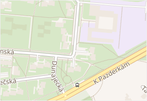 Glowackého v obci Praha - mapa ulice
