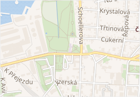 Hakenova v obci Praha - mapa ulice