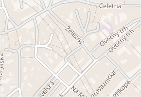 Havelská v obci Praha - mapa ulice