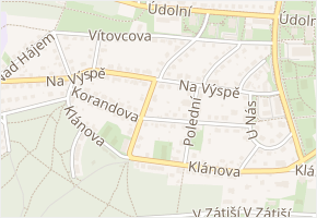 Havlovického v obci Praha - mapa ulice