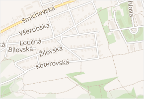 Havlůjové v obci Praha - mapa ulice