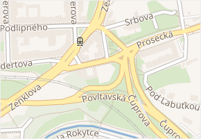 Hejtmánkova v obci Praha - mapa ulice