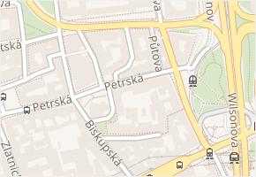 Helmova v obci Praha - mapa ulice