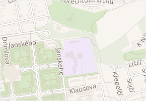 Herčíkova v obci Praha - mapa ulice