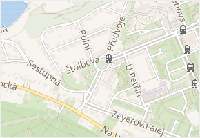 Heyrovského náměstí v obci Praha - mapa ulice