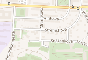 Hlohová v obci Praha - mapa ulice