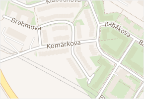 Hněvkovská v obci Praha - mapa ulice