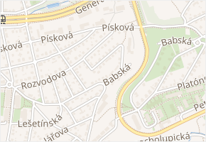 Hoblířská v obci Praha - mapa ulice