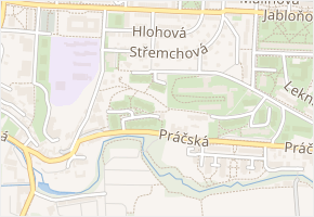 Holubkova v obci Praha - mapa ulice