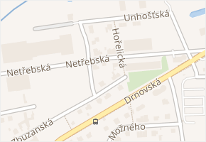Hořelická v obci Praha - mapa ulice