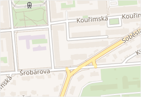 Horní Stromky v obci Praha - mapa ulice