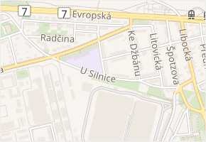 Hostouňská v obci Praha - mapa ulice