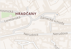 Hrad I. nádvoří v obci Praha - mapa ulice