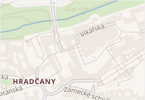 Hrad II. nádvoří v obci Praha - mapa ulice