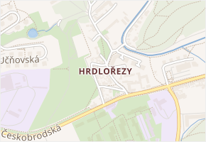 Hrdlořezská v obci Praha - mapa ulice