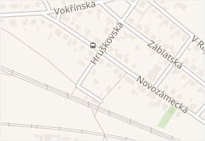 Hruškovská v obci Praha - mapa ulice