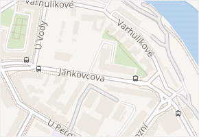 Jankovcova v obci Praha - mapa ulice
