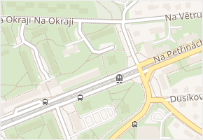 Janouškova v obci Praha - mapa ulice