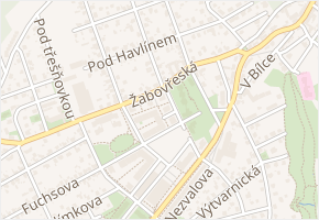 Jaroslava Švehly v obci Praha - mapa ulice