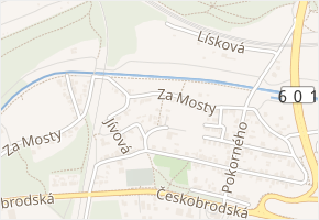 Jasanová v obci Praha - mapa ulice