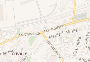 Javorská v obci Praha - mapa ulice