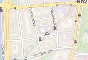 Jenštejnská v obci Praha - mapa ulice