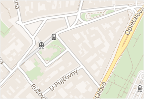 Jeruzalémská v obci Praha - mapa ulice