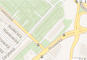 Jetřichovická v obci Praha - mapa ulice