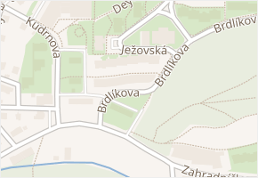 Ježovská v obci Praha - mapa ulice