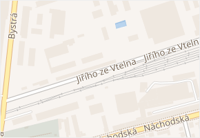 Jiřího ze Vtelna v obci Praha - mapa ulice